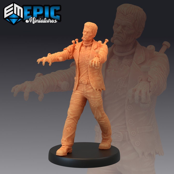 Flesh Golem - The Creature (3 Variants Available) - Epic Miniatures