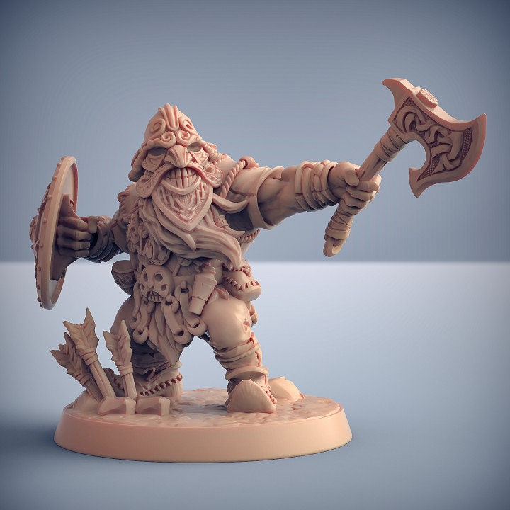 Dwarven Mountaineer of Skutagaard C (Modular) - Artisan Guild