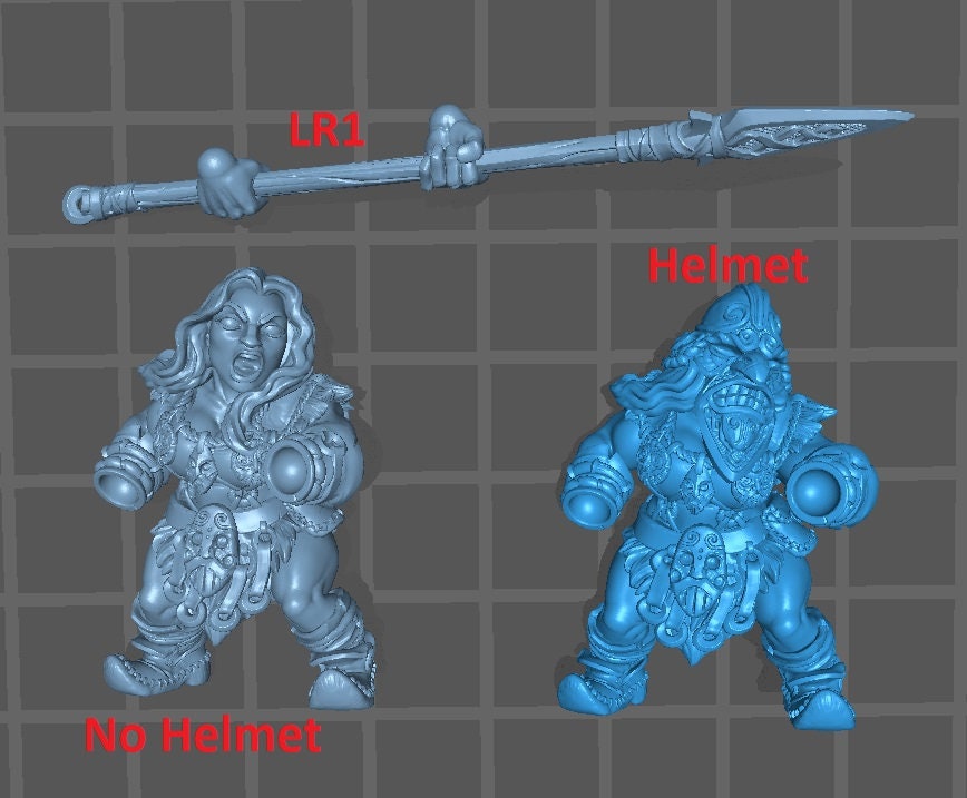 Dwarven Mountaineer of Skutagaard E (Modular) - Artisan Guild