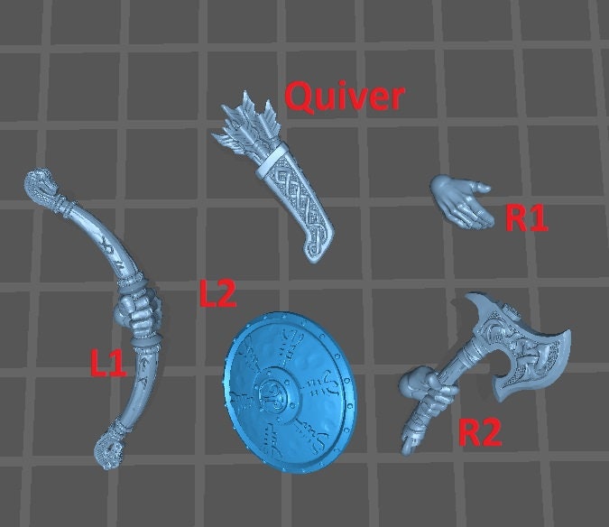 Dwarven Mountaineer of Skutagaard C (Modular) - Artisan Guild