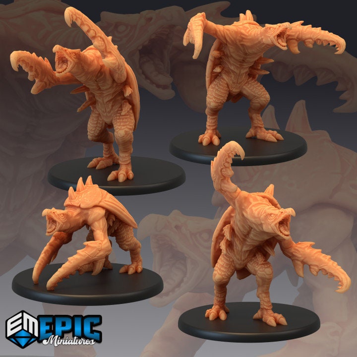 Hook Horror (4 Variants Available) - Epic Miniatures