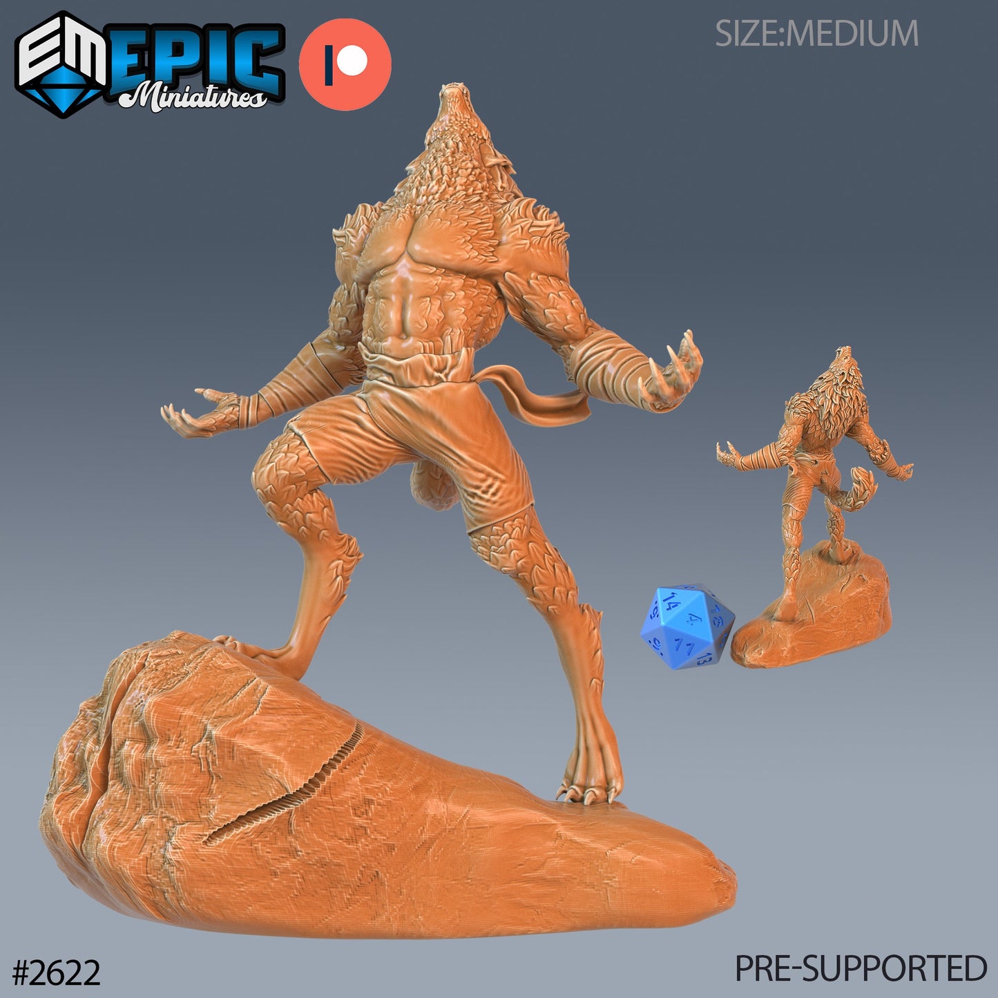 Werewolf Cursed (3 Variants) - Epic Miniatures