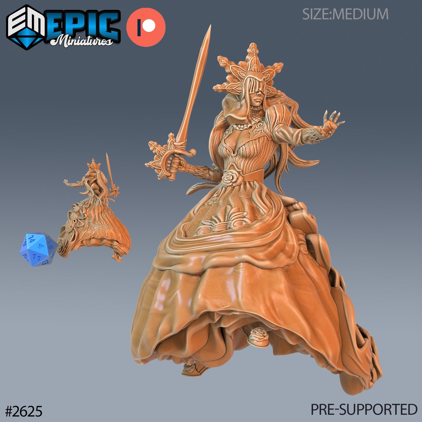Dark Bride (3 Variants Available) - Epic Miniatures