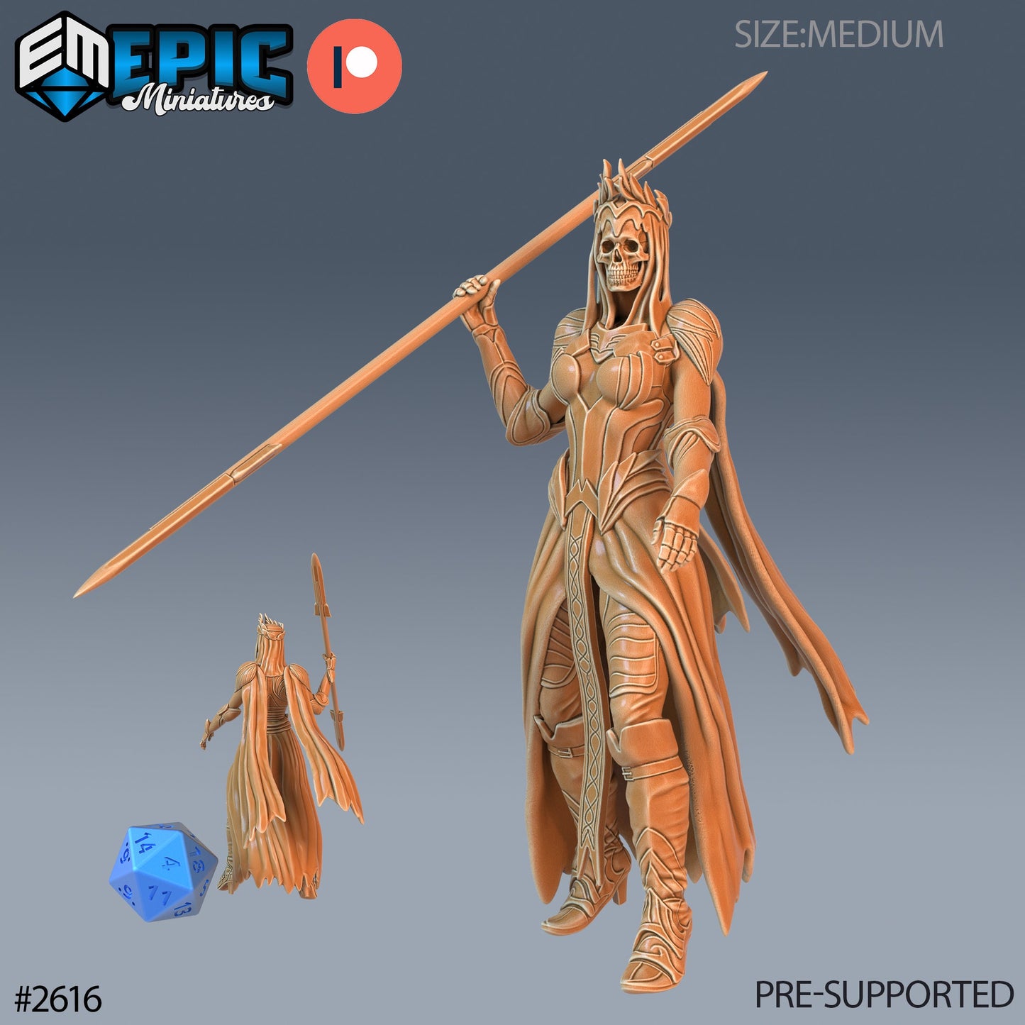 Wraith Female (3 Variants Available) - Epic Miniatures
