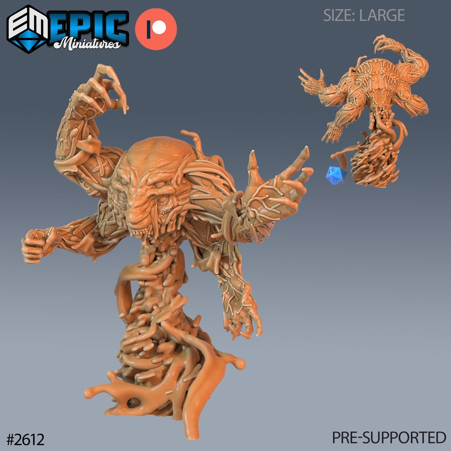Blood Golem (3 Variants Available) - Epic Miniatures