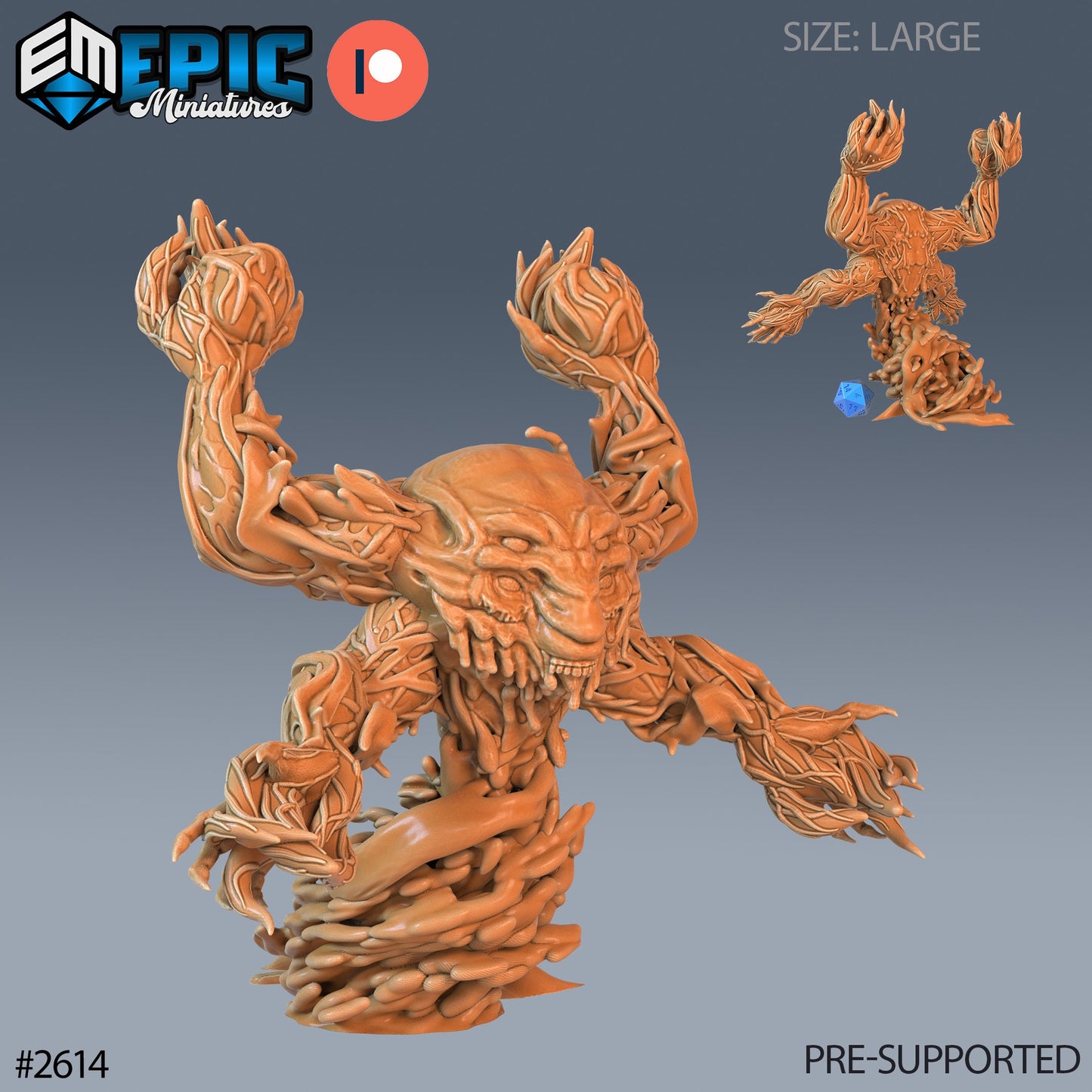 Blood Golem (3 Variants Available) - Epic Miniatures