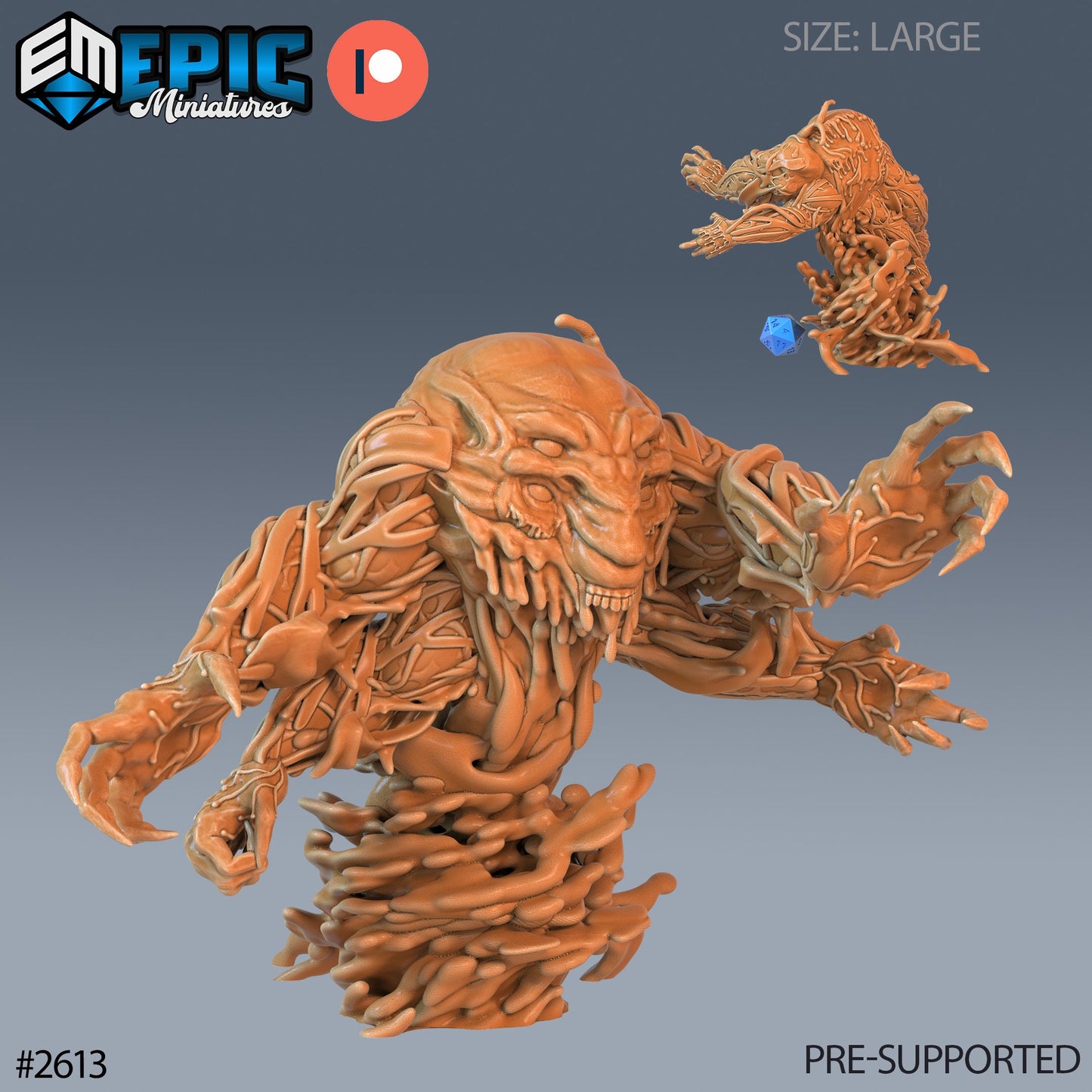 Blood Golem (3 Variants Available) - Epic Miniatures