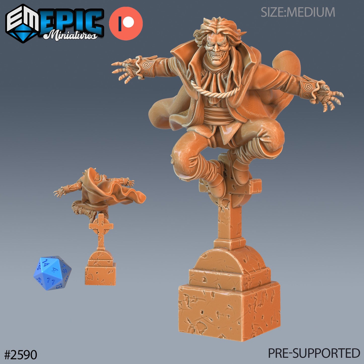 Vampire Baron (3 Variants Available) - Epic Miniatures