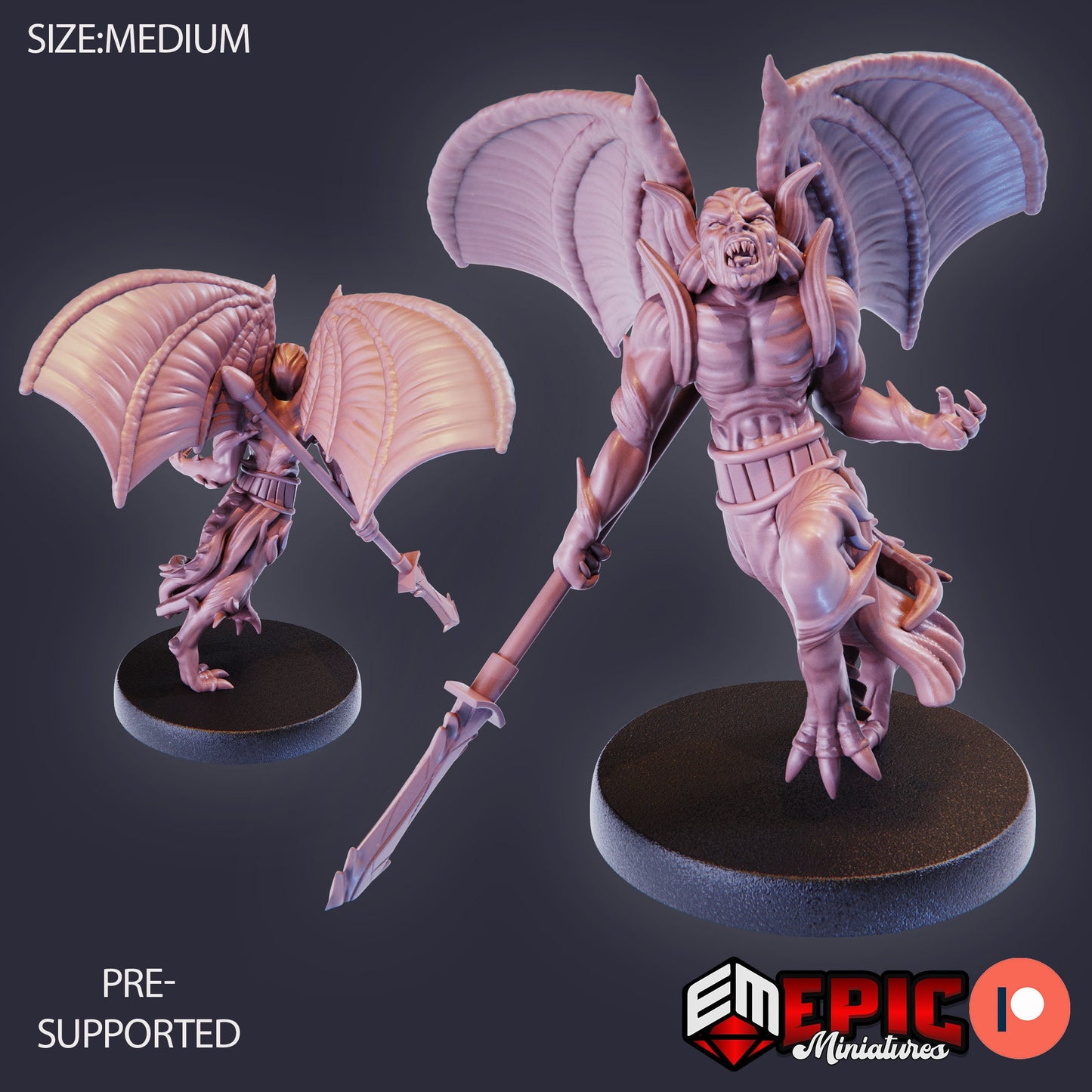 Winged Devil (4 Variants Available) - Epic Miniatures