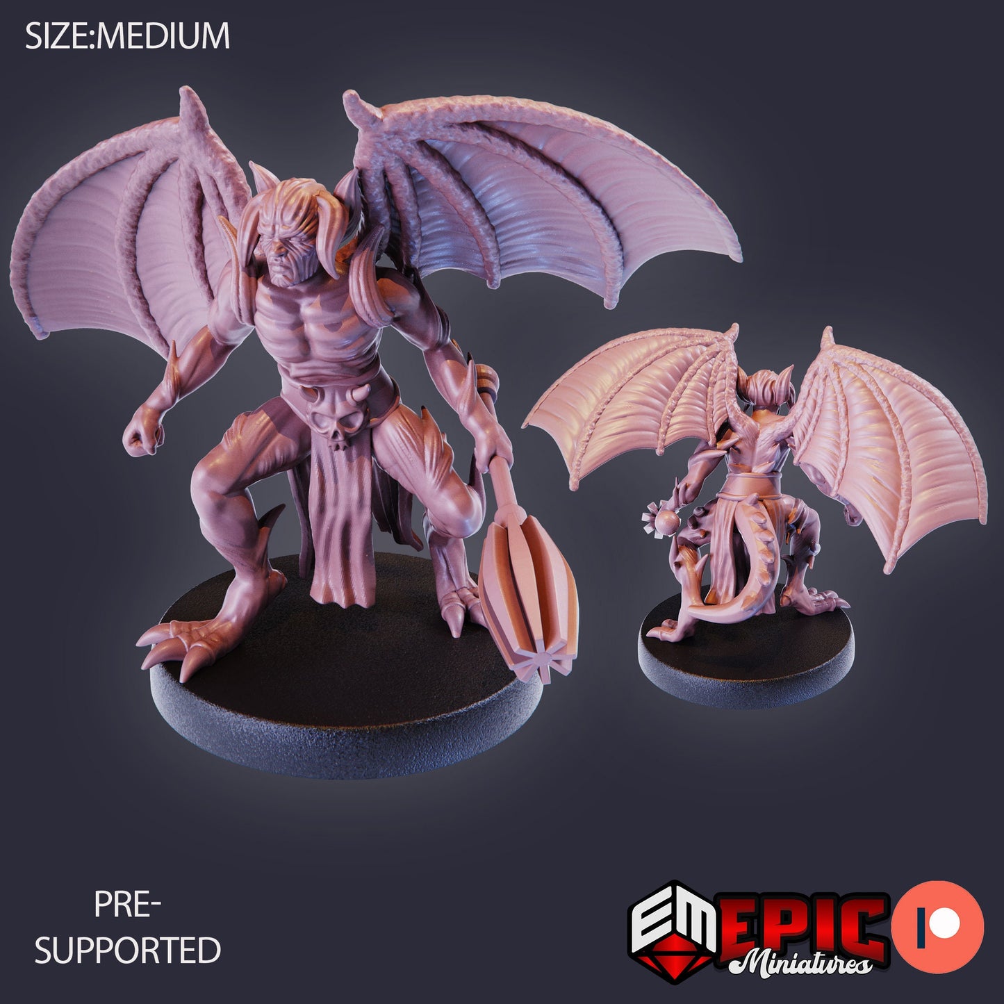 Winged Devil (4 Variants Available) - Epic Miniatures