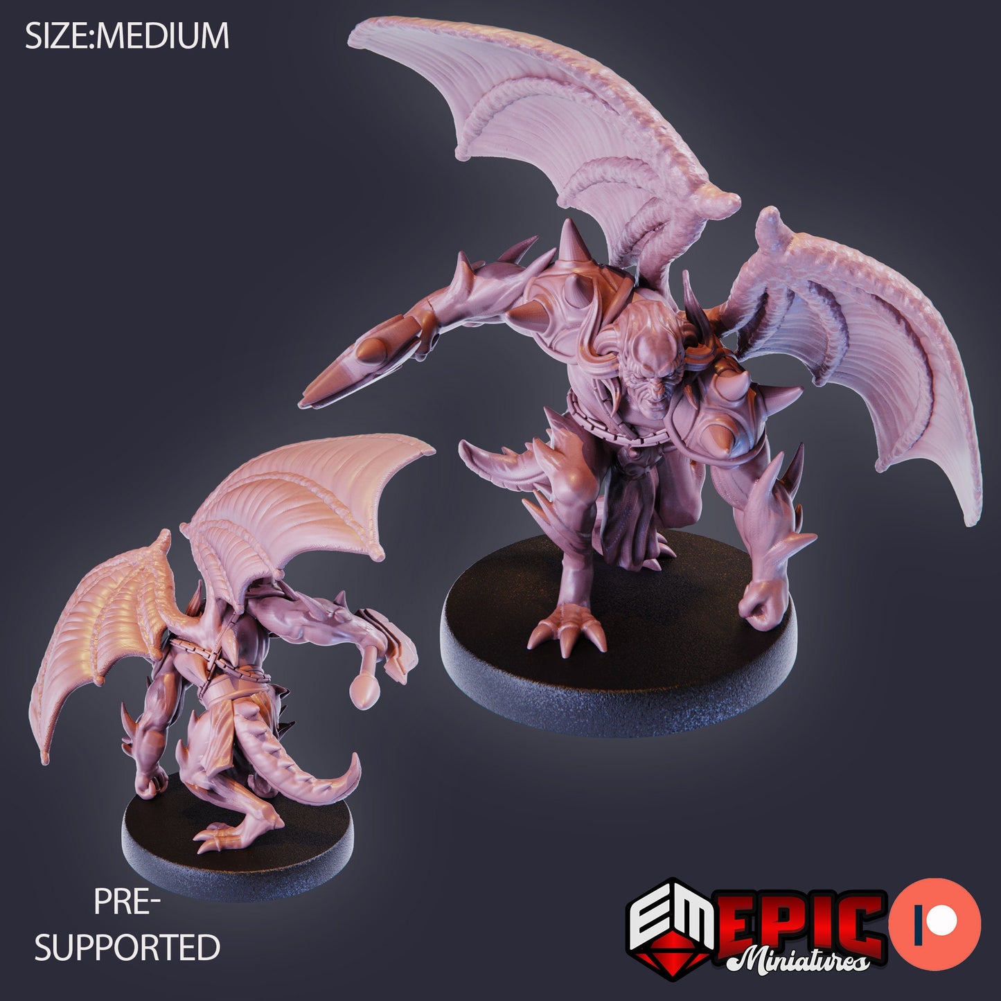 Winged Devil (4 Variants Available) - Epic Miniatures