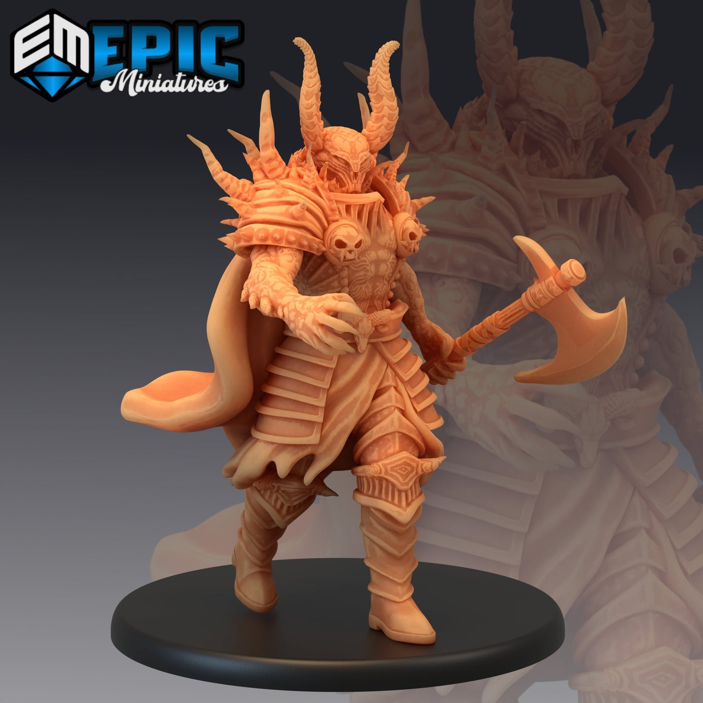Devil Warlord (3 Variants Available) - Epic Miniatures