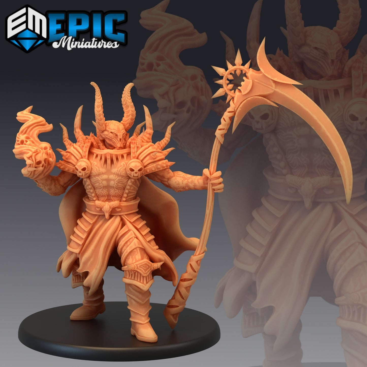 Devil Warlord (3 Variants Available) - Epic Miniatures