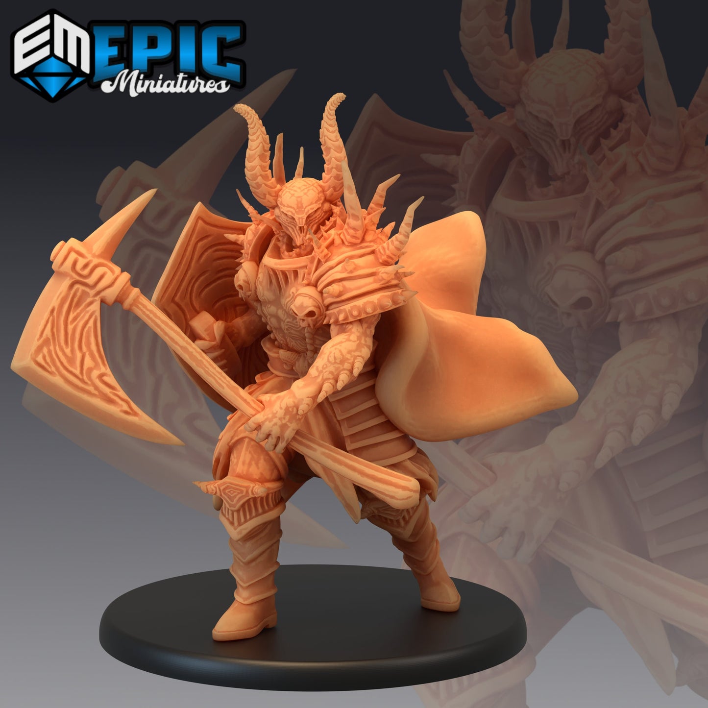 Devil Warlord (3 Variants Available) - Epic Miniatures
