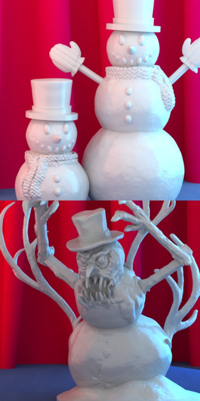 Snowman (3 Variants Available) - Brayan Nafarrate