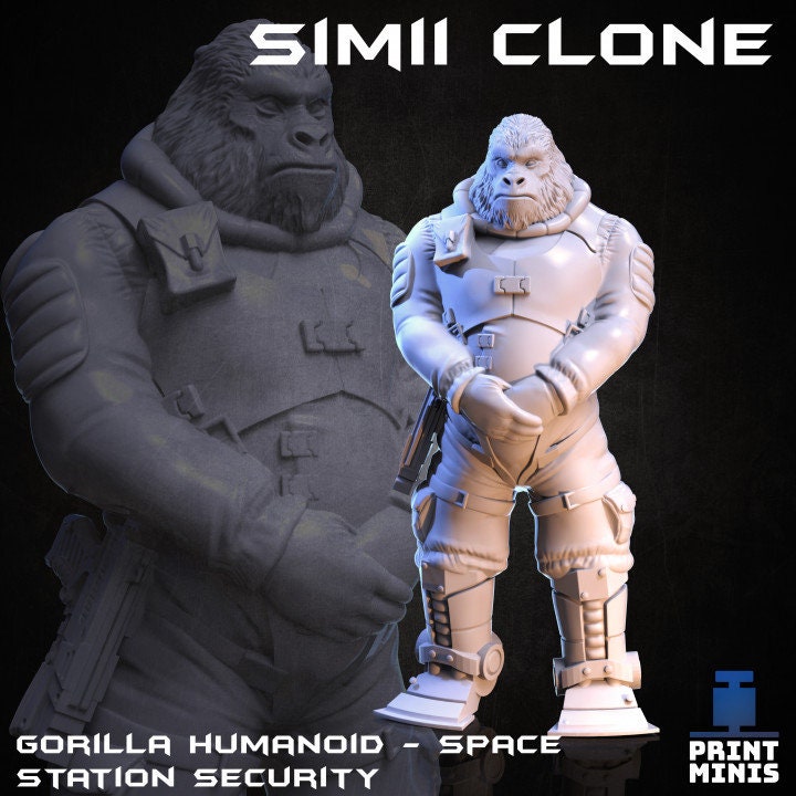 Simii Clone (2 Variants Available) - Print Minis