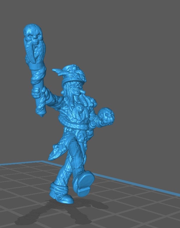 Baron Samedi (3 Poses Available) - Brayan Nafarrate