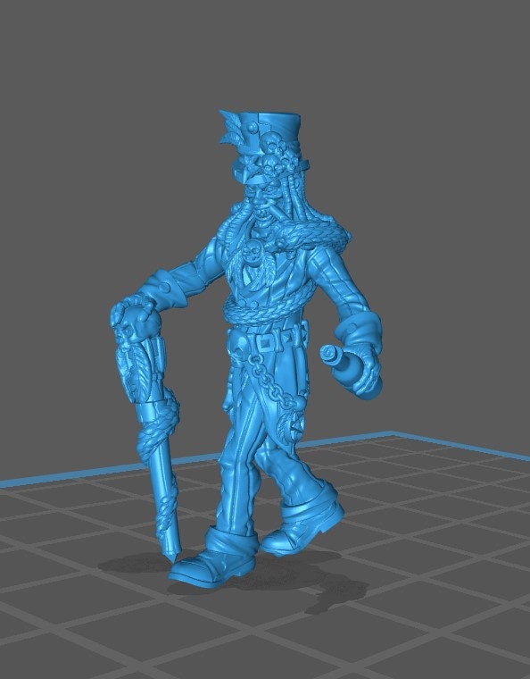 Baron Samedi (3 Poses Available) - Brayan Nafarrate