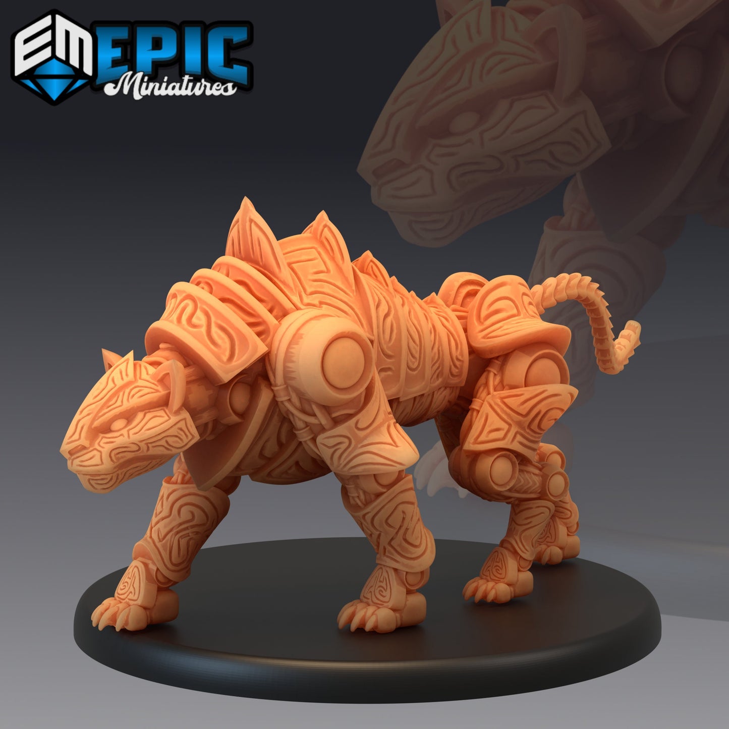 Construct Tiger (3 Variants Available) - Epic Miniatures
