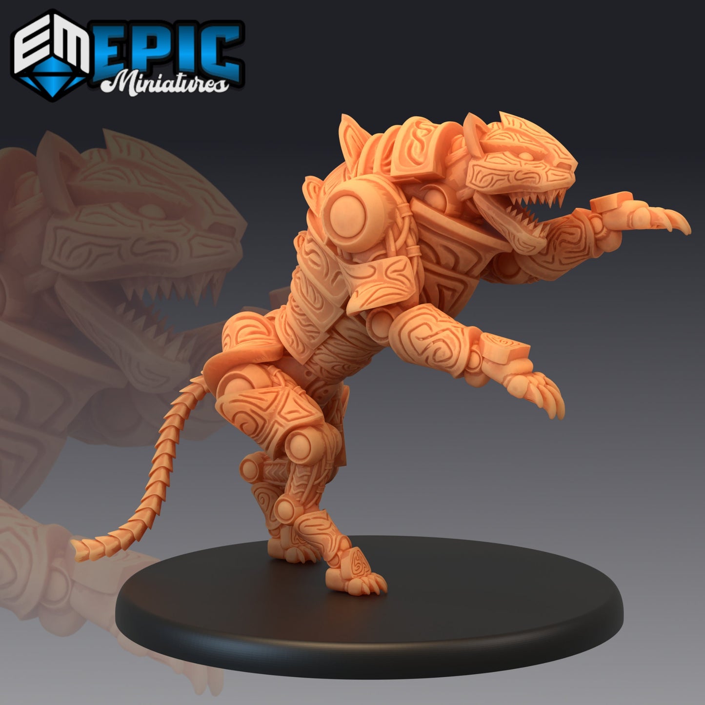 Construct Tiger (3 Variants Available) - Epic Miniatures