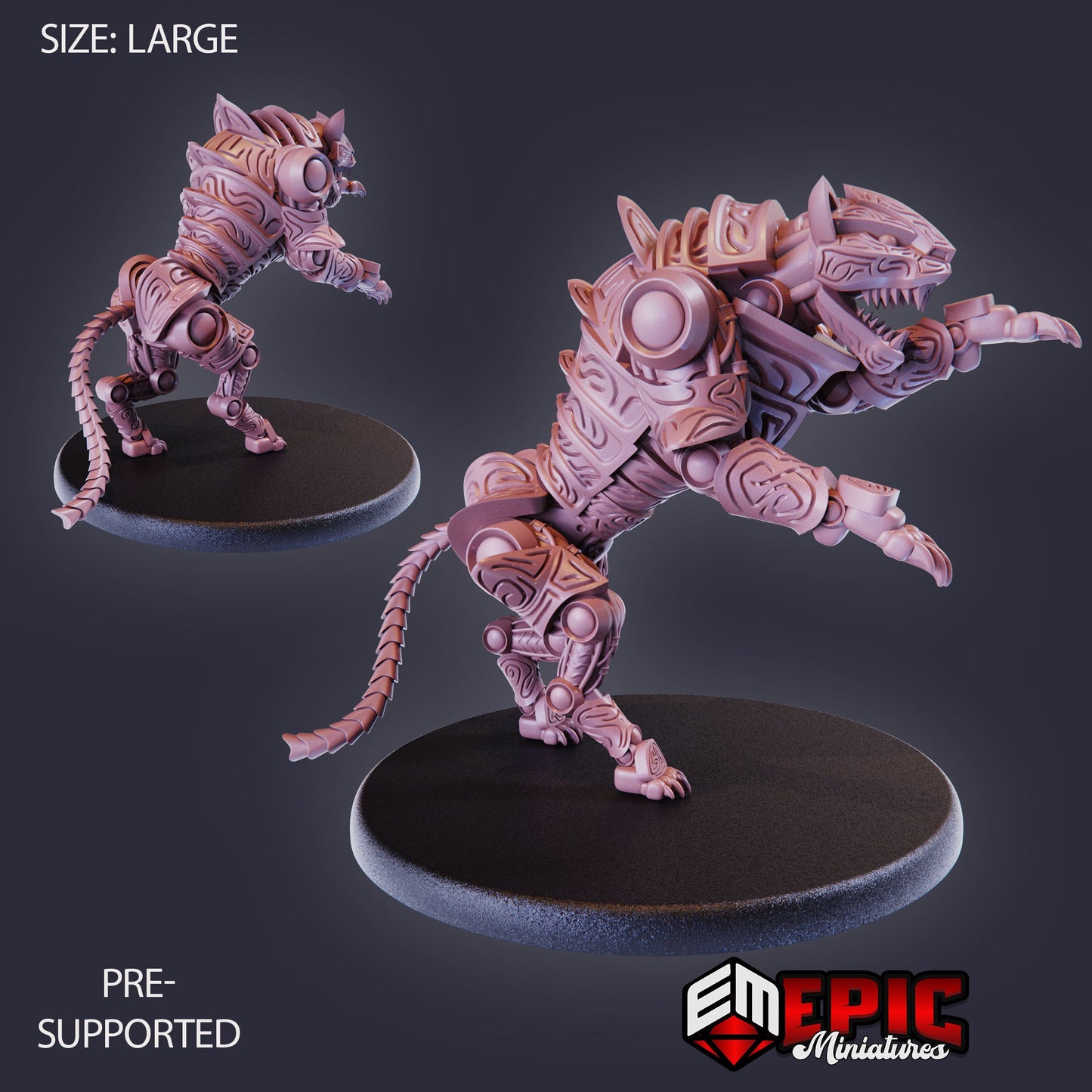 Construct Tiger (3 Variants Available) - Epic Miniatures