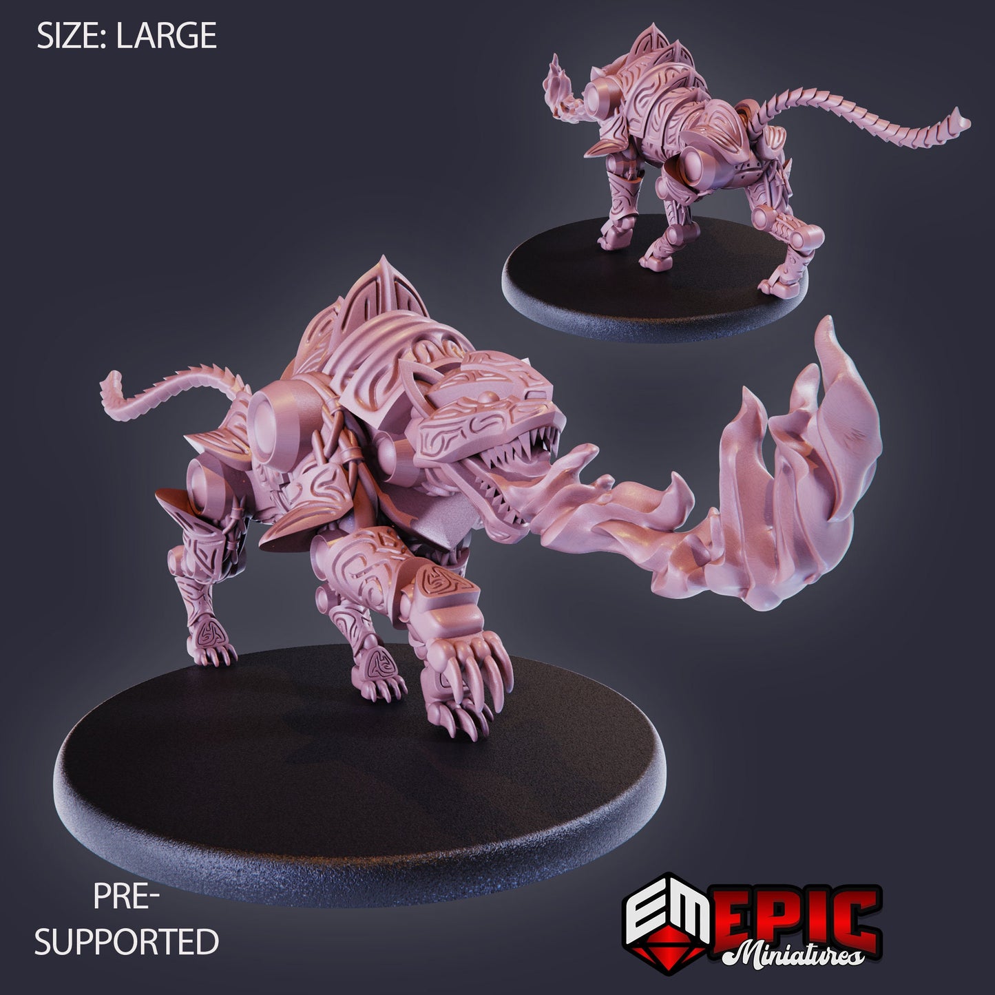 Construct Tiger (3 Variants Available) - Epic Miniatures