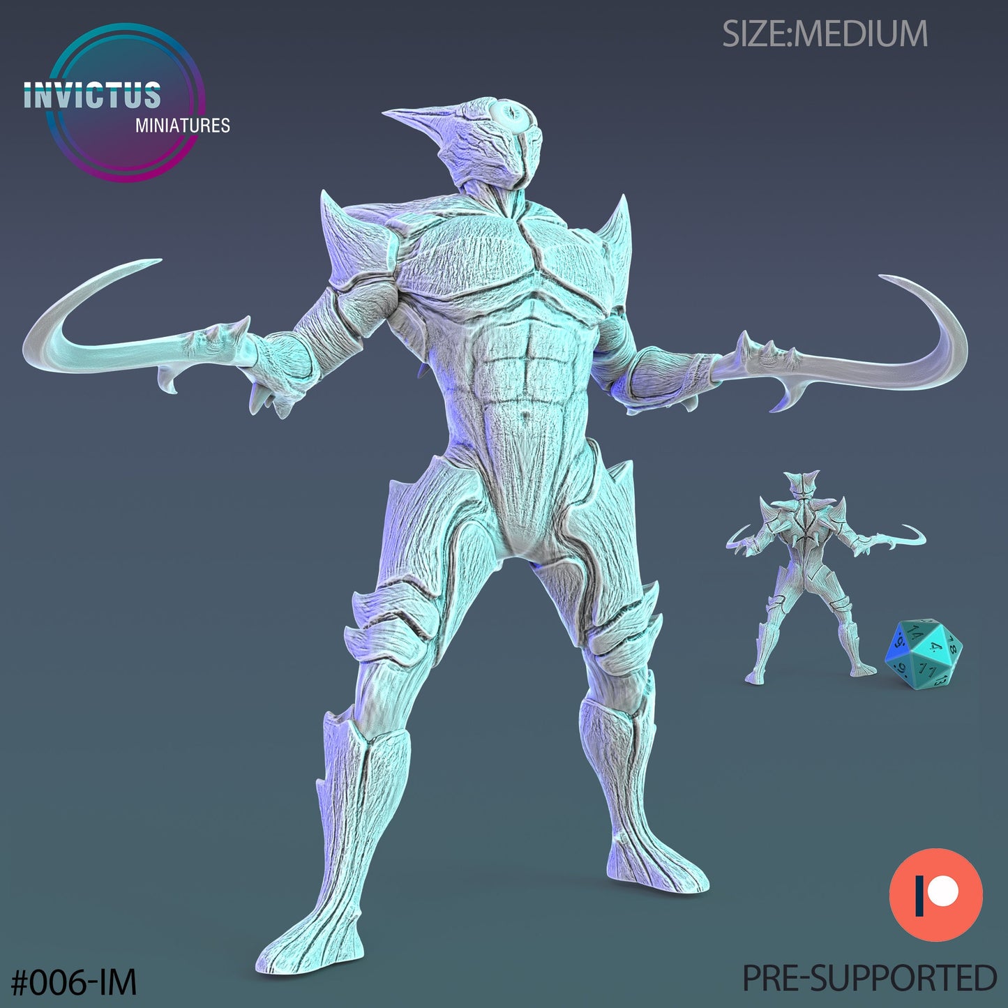 One Eye Alien Infantry (4 Variants Available) - Invictus Miniatures