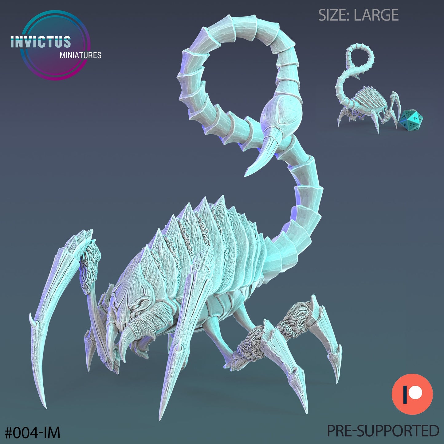 Alien Crawler (3 Variants Available) - Invictus Miniatures