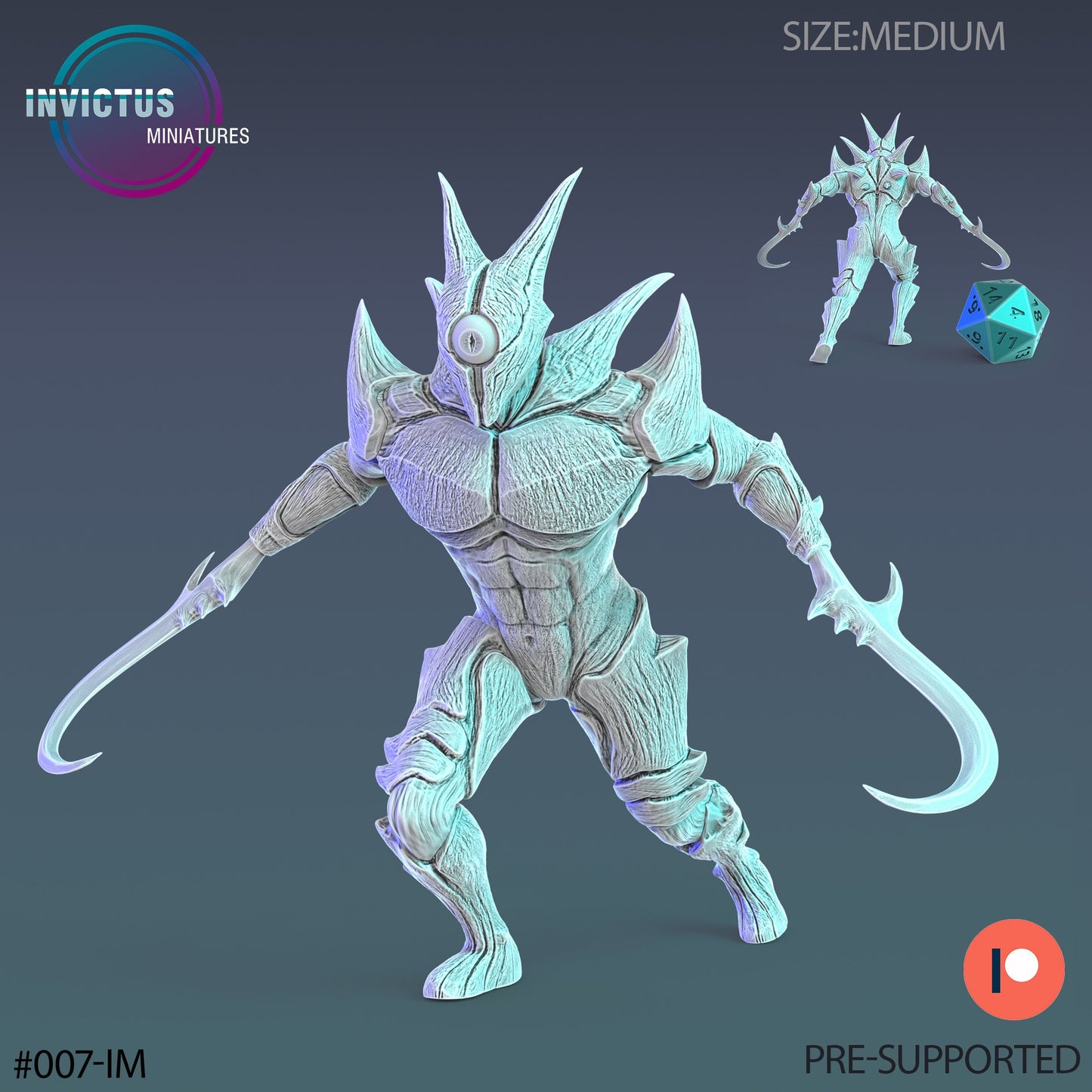 One Eye Alien Infantry (4 Variants Available) - Invictus Miniatures