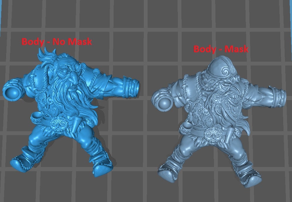 Skutagaard Dwarven Ram Rider B (Modular) - Artisan Guild