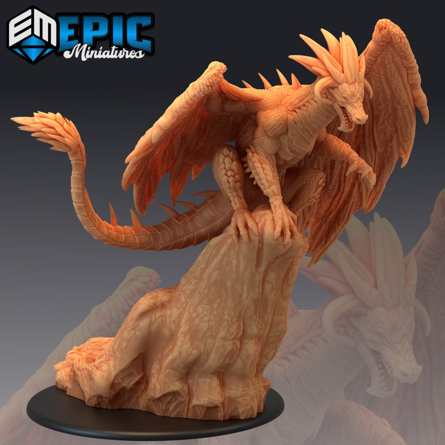 Mercury Dragon - Epic Miniatures
