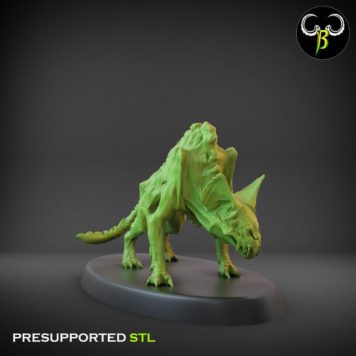 Blood Hound Squad Set 2 (5 Variants) - Clay Beast Creations