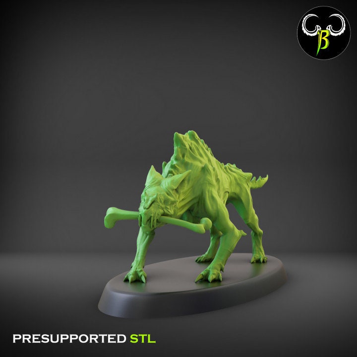 Blood Hound Squad Set 2 (5 Variants) - Clay Beast Creations