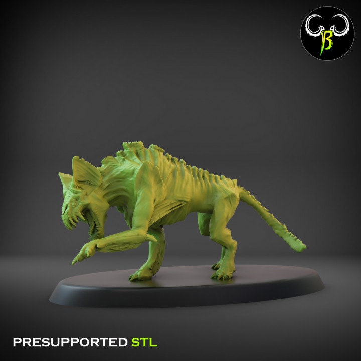 Blood Hound Squad Set 2 (5 Variants) - Clay Beast Creations