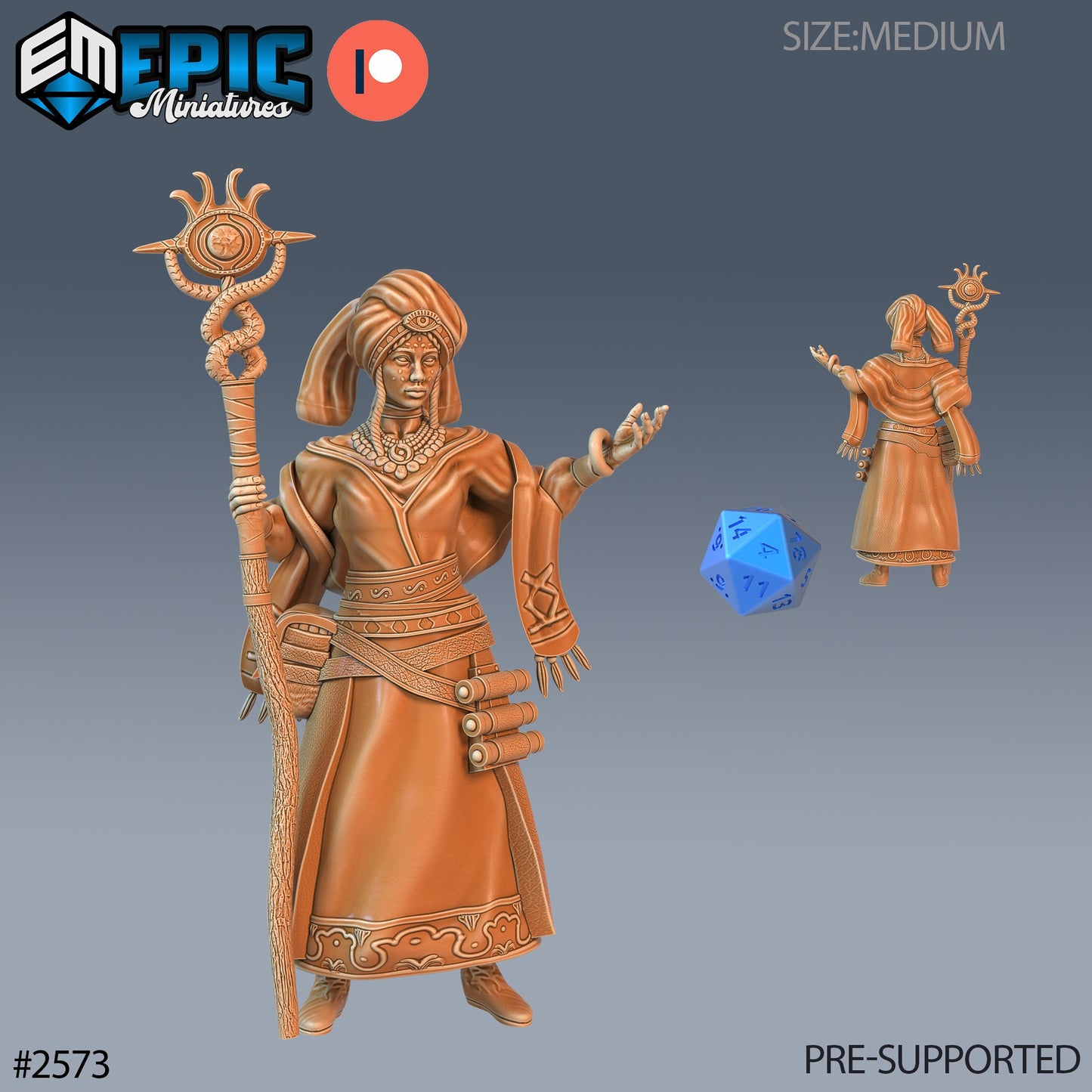 Tribe Seer (3 Variants Available) - Epic Miniatures