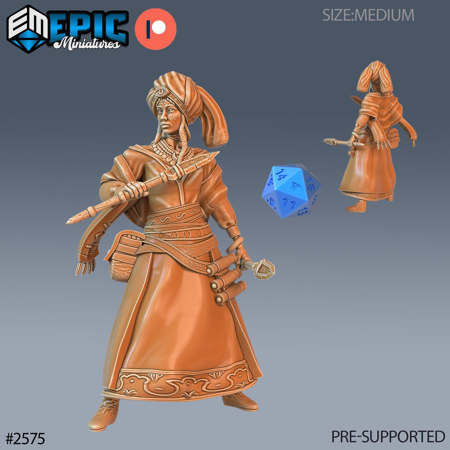 Tribe Seer (3 Variants Available) - Epic Miniatures