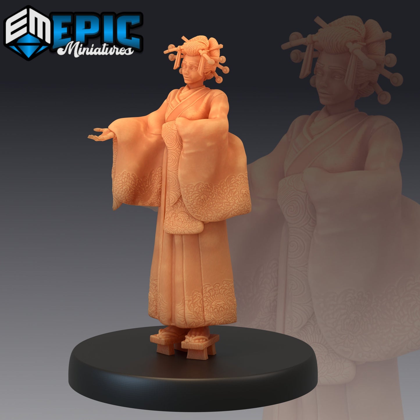Geisha (3 Variants) - Epic Miniatures