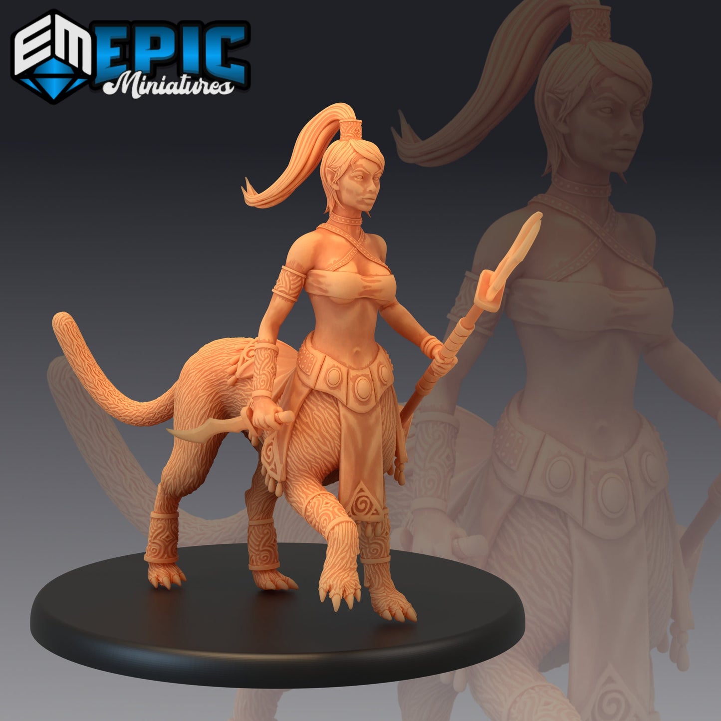 Lamia Quadruped (3 Variants) - Epic Miniatures