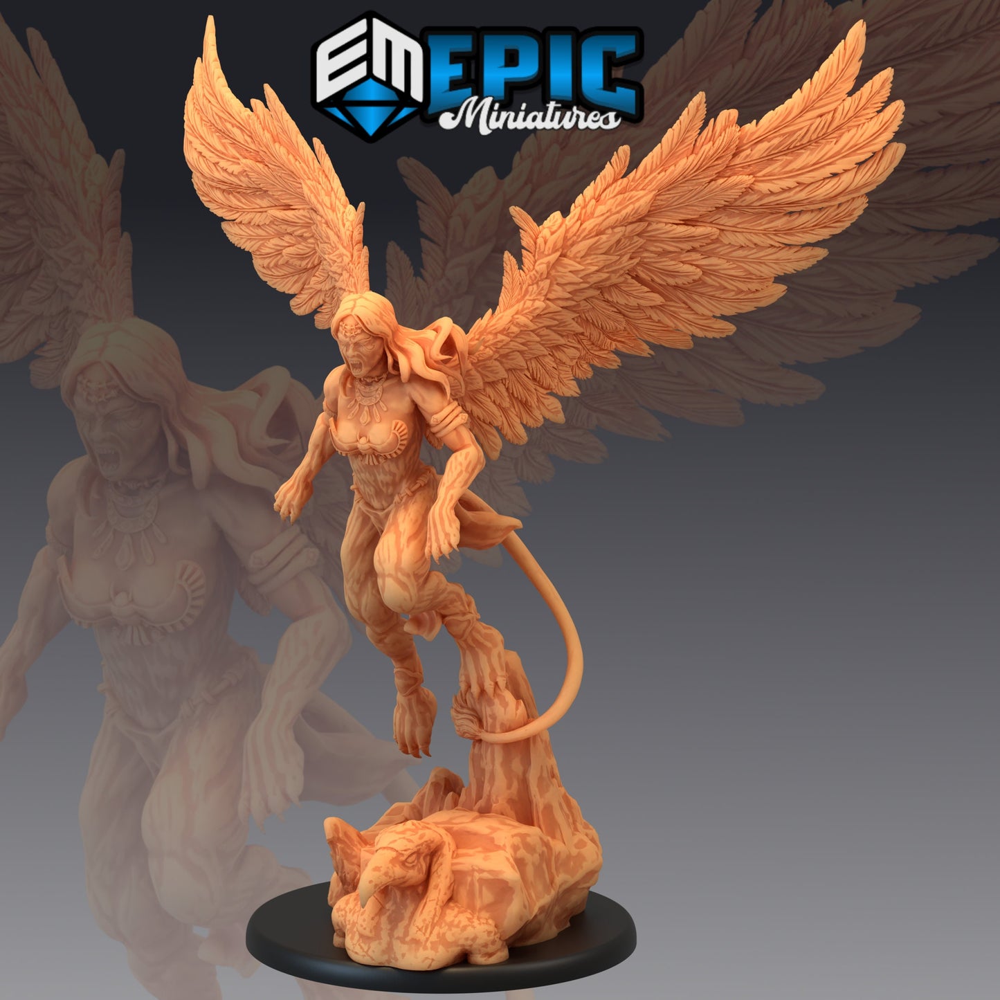 Gynosphinx (3 Variants) - Epic Miniatures