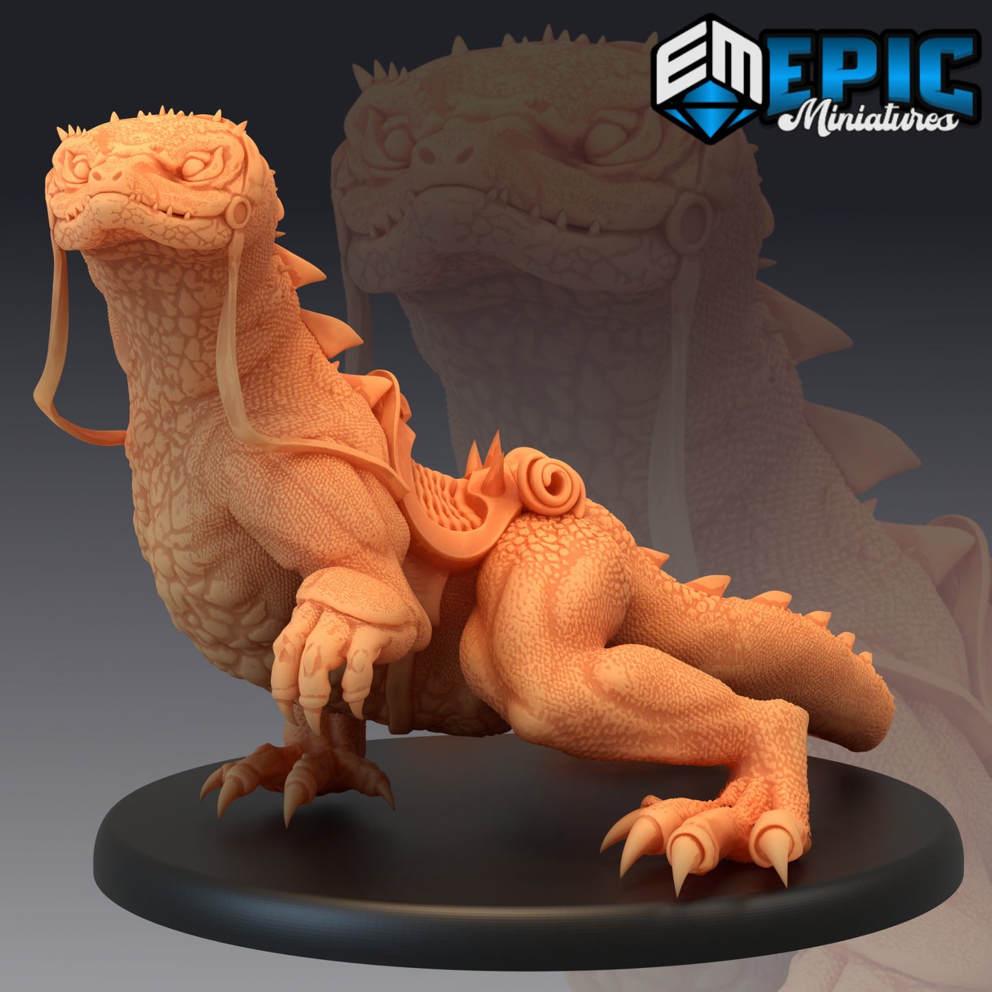 Desert Lizard (2 Variants) - Epic Miniatures