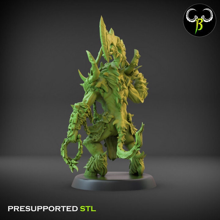 Savage Lord with Chariot - Clay Beast Creations