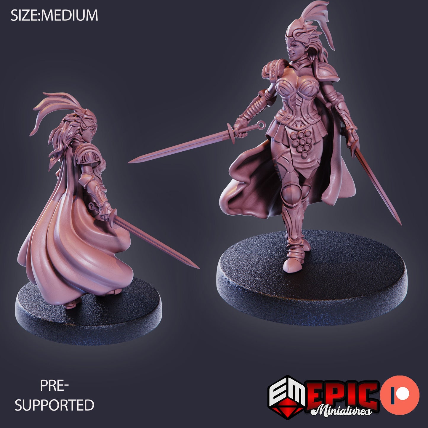 Falcon Knight (3 Variants) - Epic Miniatures