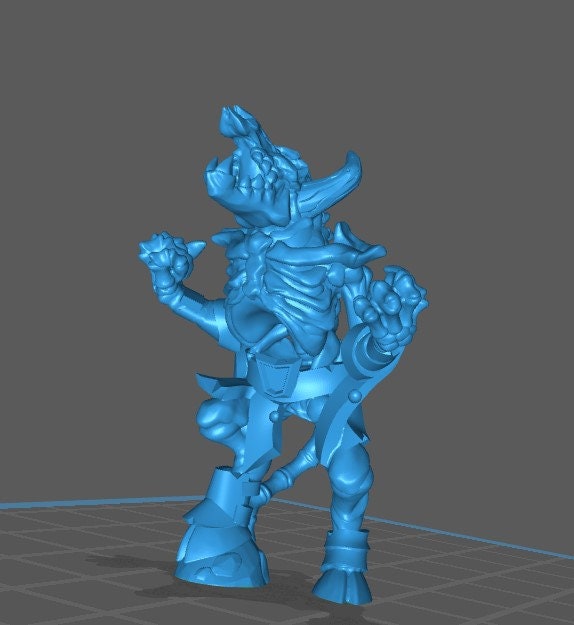 Skeleton Minotaur (5 Poses Available) - Brayan Nafarrate