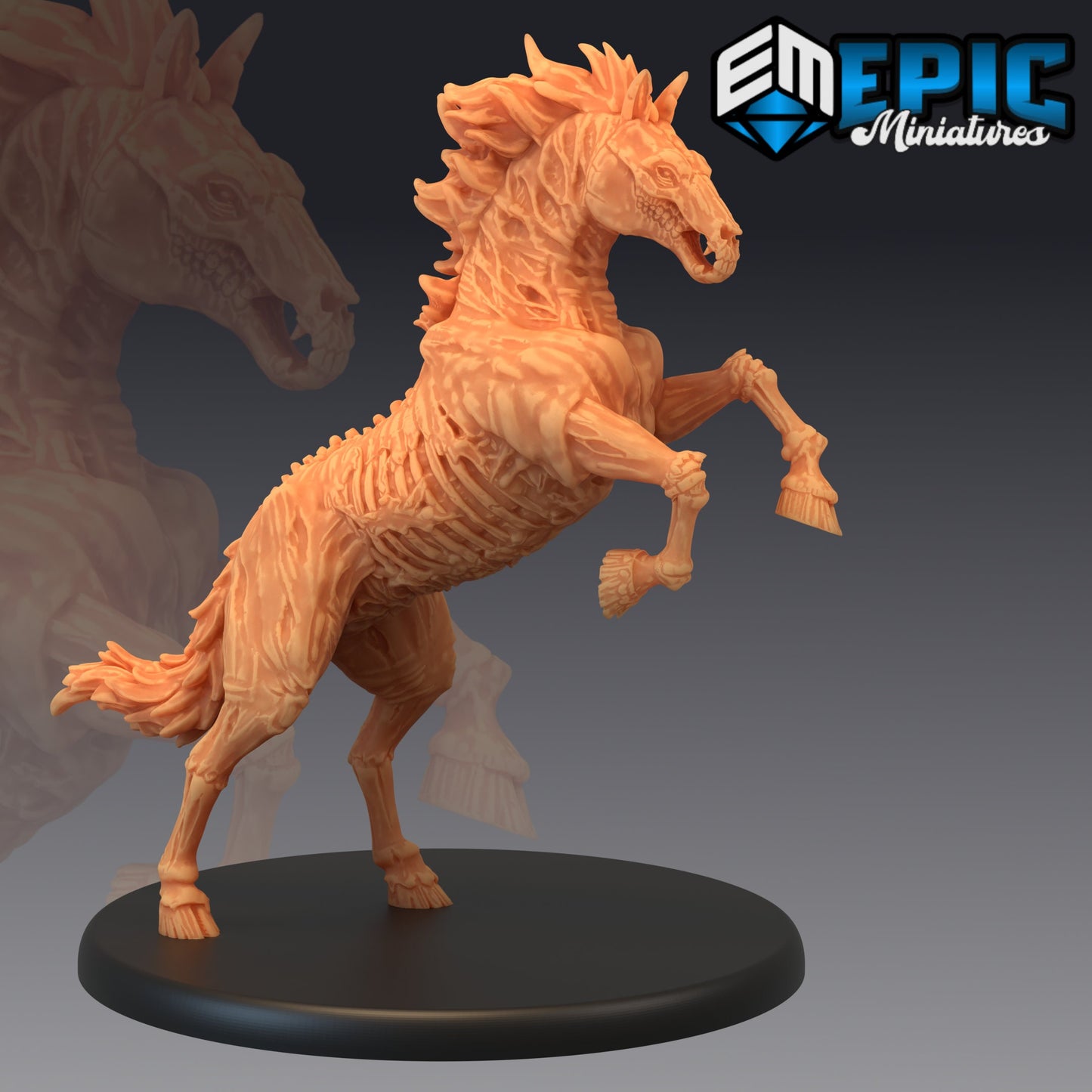 Horse (5 Variants) - Epic Miniatures