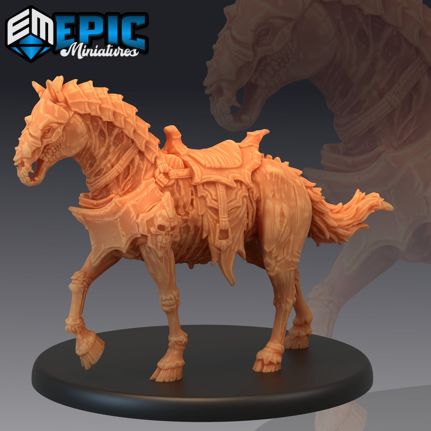Horse (5 Variants) - Epic Miniatures
