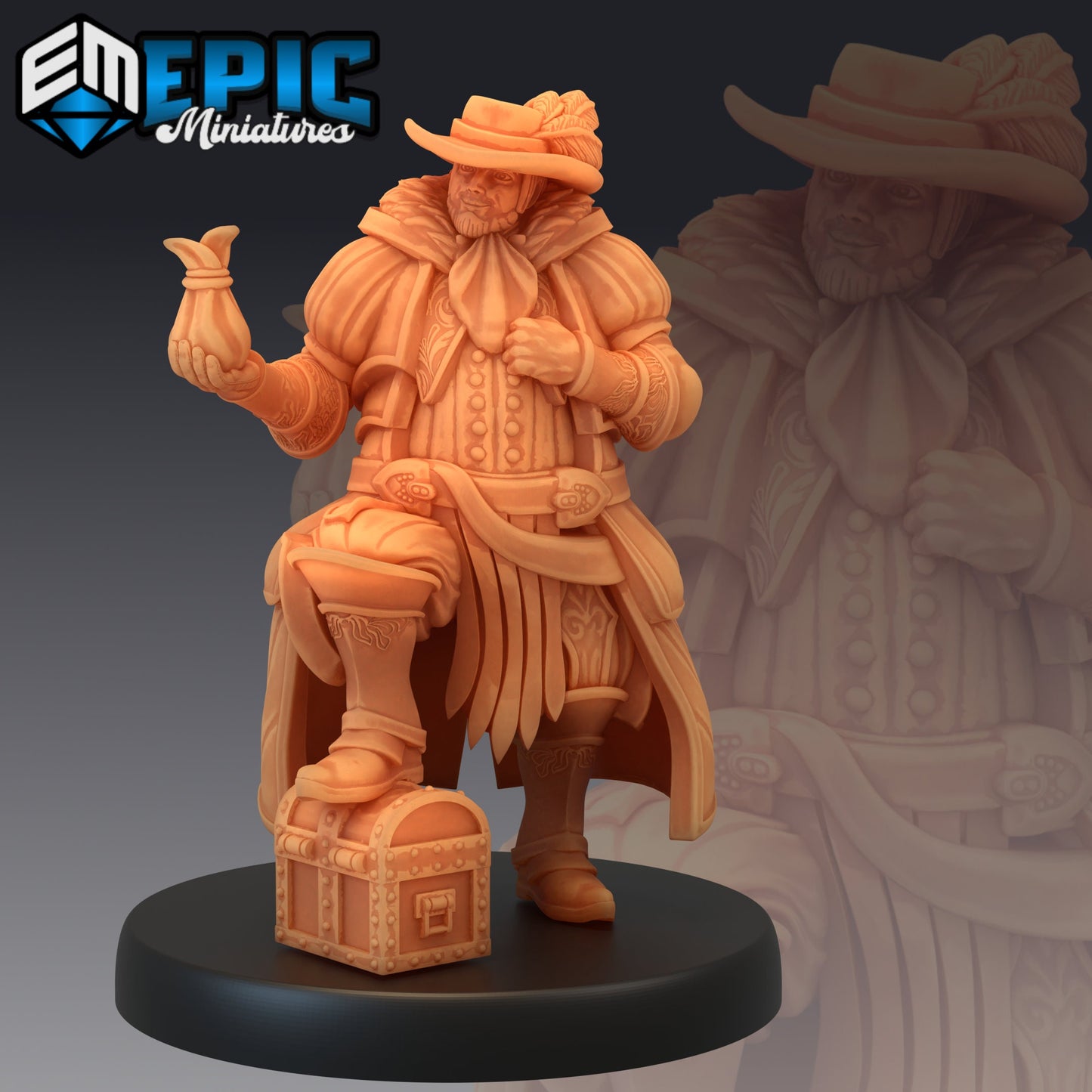 Noble Human (3 Variants Available) - Epic Miniatures