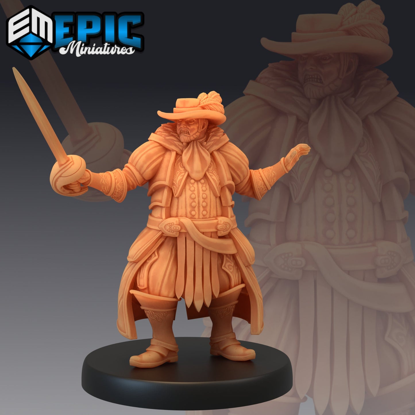 Noble Human (3 Variants Available) - Epic Miniatures