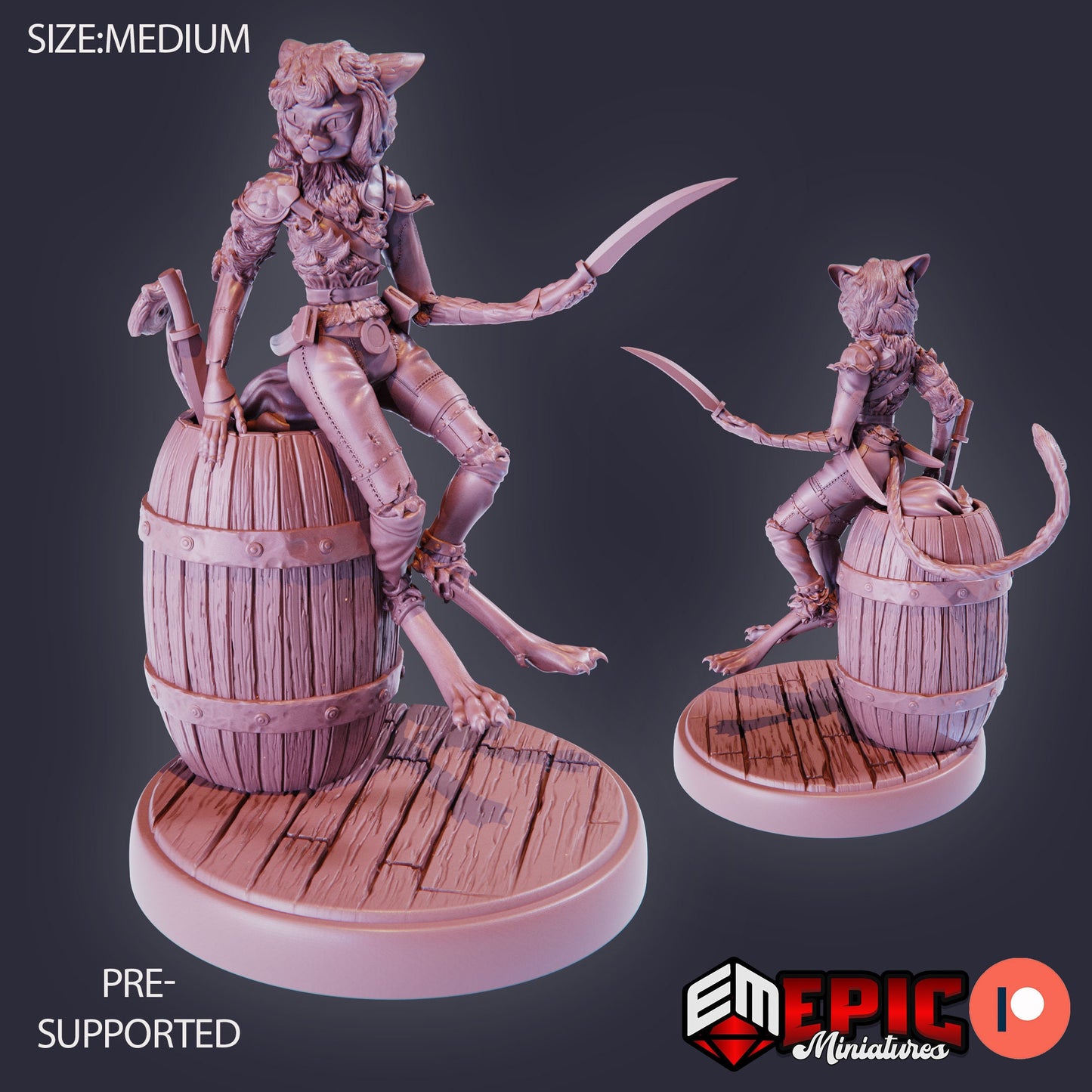 Cat Thief (3 Variants Available) - Epic Miniatures
