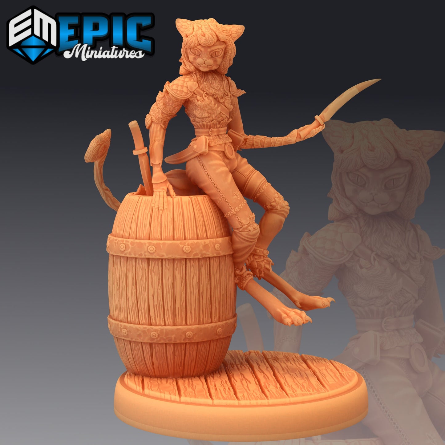 Cat Thief (3 Variants Available) - Epic Miniatures