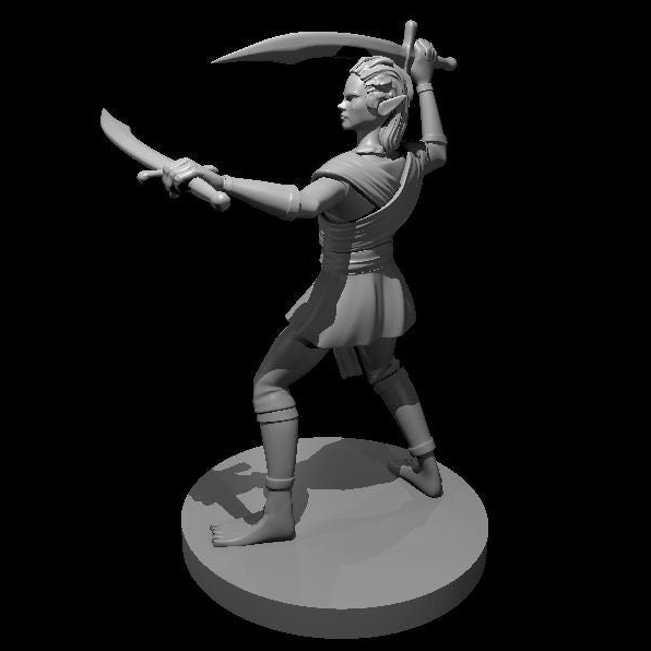 Elven Fighter (6 Variants Available) - MZ4250
